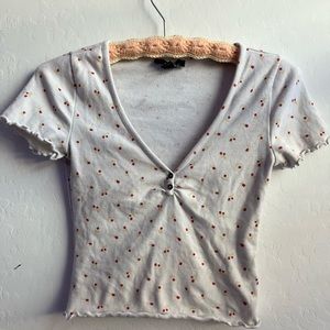 Forever 21 floral print top